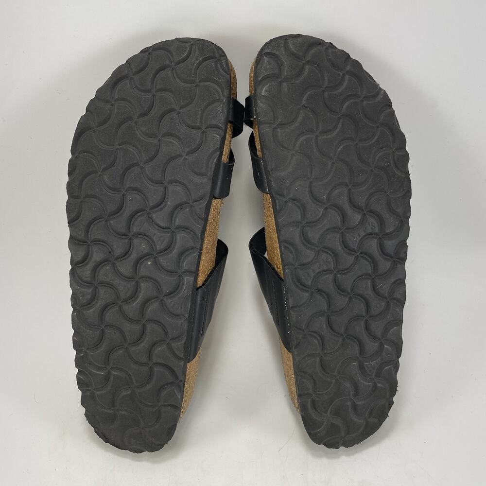Birkenstock Mayari Sandals Womens Size 37 US 6-6.5 Black Birkoflor Toe Loop - Picture 7 of 9